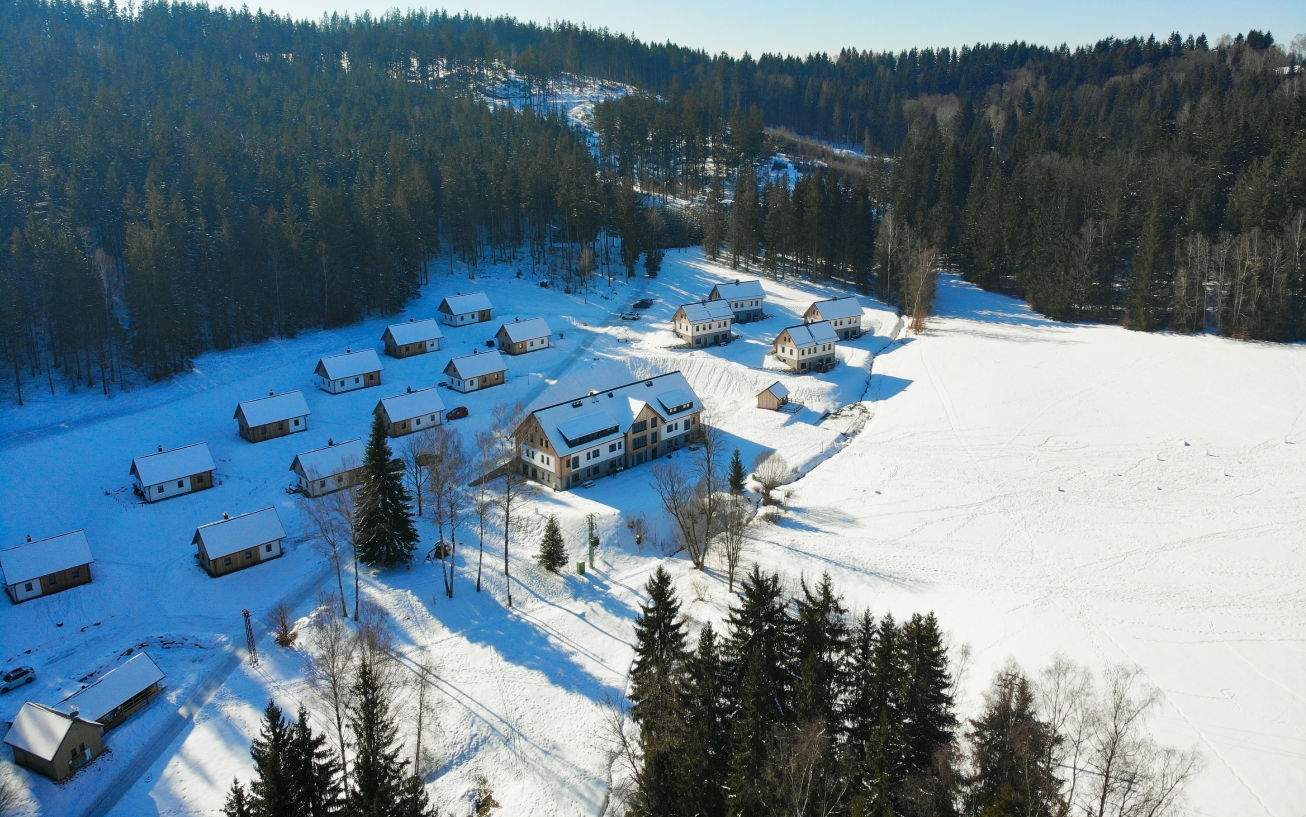 Areál resortu