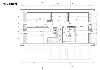 plan chalupa 16A