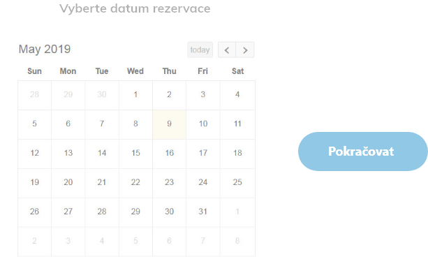 rezervační systém