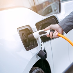 Nabíjecí místo pro elektromobil